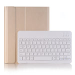 Étui en cuir avec clavier Bluetooth détachable pour iPad Air 3 / Pro 10.5 / 10.2