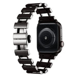 Bracelet de Montre en Acier Inoxydable Creux, Pour Apple Watch Ultra 49mm / Series 8&7 45mm, Pour Apple Watch Series 8&7 41mm / SE 2&6&SE&5&4 40mm