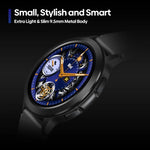 Montre connectée Zeblaze Btalk 2 avec écran rond HD de 1,3 pouce, compatible avec les appels vocaux et le suivi de la santé