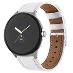 Bracelet de montre en cuir véritable Round Tail, pour Google Pixel Watch 4 / 3 / 2 / 1 41 mm