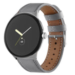 Bracelet de montre en cuir véritable Round Tail, pour Google Pixel Watch 4 / 3 / 2 / 1 41 mm