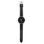 Bracelet de montre en cuir véritable rainuré, Pour Google Pixel Watch 4 / 3 / 2 / 1 41mm