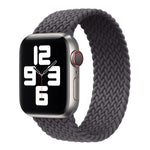 Nylon Single-turn Braided Watch Band For Apple Watch Series 8&7 41mm / SE 2&6&SE&5&4 40mm / 3&2&1 38mm, For Apple Watch Series 8&7 41mm,135mm, For Apple Watch Series 8&7 41mm, 135mm, For Apple Watch Series 8&7 41mm, 145mm