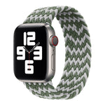 Bracelet de montre en nylon tressé à tour unique pour Apple Watch Series 8&7 41mm / SE 2&6&SE&5&4 40mm / 3&2&1 38mm, pour Apple Watch Series 8&7 41mm,145mm, pour Apple Watch Series 8&7 41mm, 145mm
