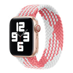 Bracelet de montre en nylon tressé à tour unique pour Apple Watch Series 8&7 41mm / SE 2&6&SE&5&4 40mm / 3&2&1 38mm, pour Apple Watch Series 8&7 41mm,145mm, pour Apple Watch Series 8&7 41mm, 145mm