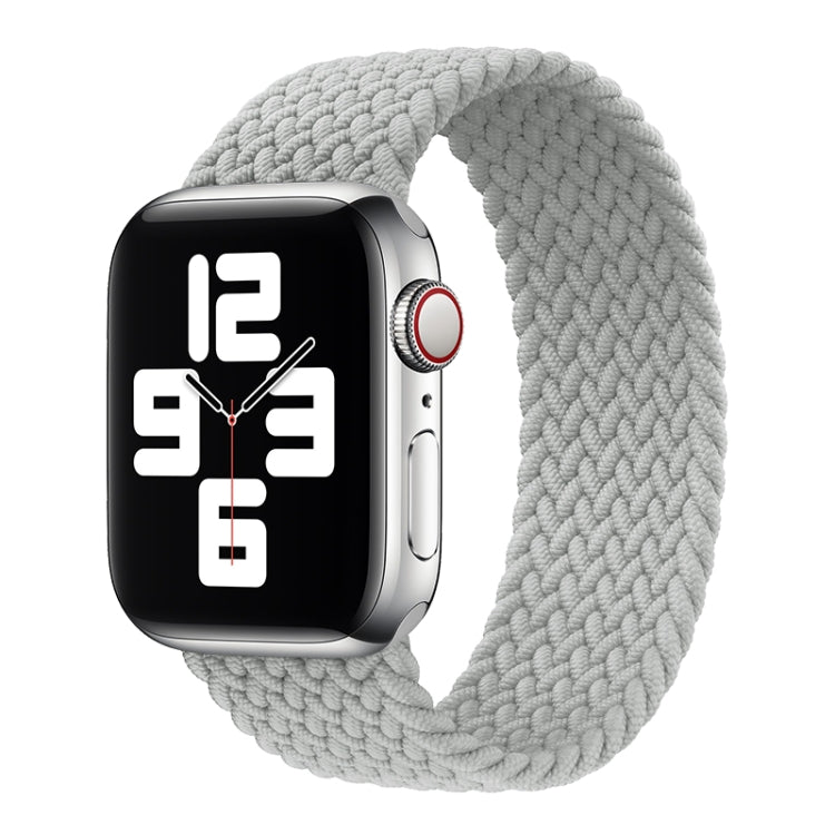 Bracelet de montre en nylon tressé à tour unique pour Apple Watch Series 8&7 41mm / SE 2&6&SE&5&4 40mm / 3&2&1 38mm, pour Apple Watch Series 8&7 41mm,145mm, pour Apple Watch Series 8&7 41mm, 145mm