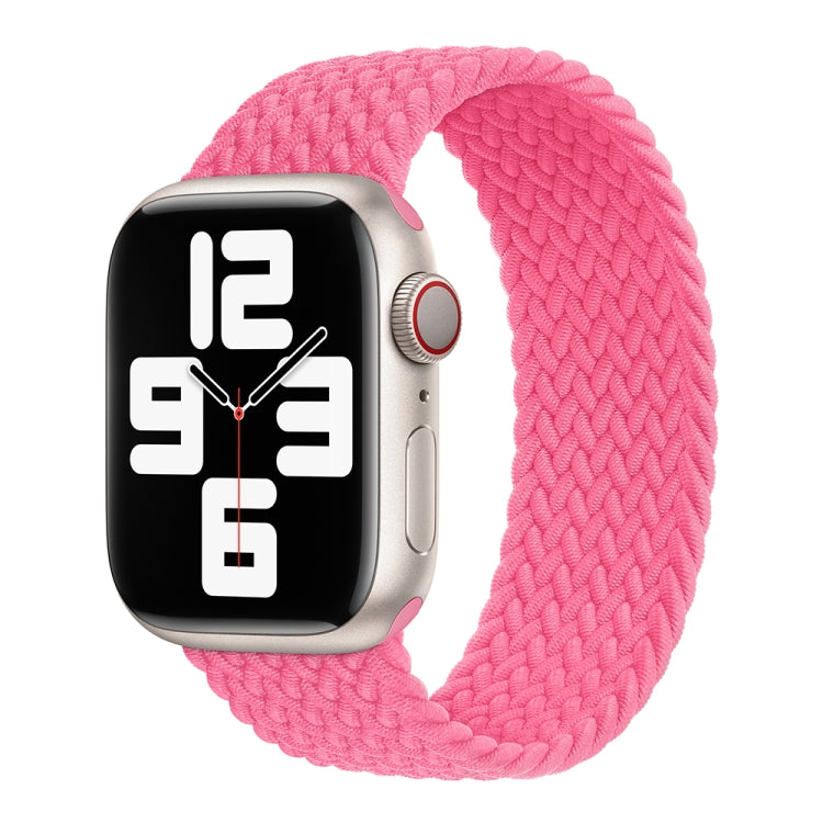 Bracelet de montre en nylon tressé à tour unique pour Apple Watch Series 8&7 41mm / SE 2&6&SE&5&4 40mm / 3&2&1 38mm, pour Apple Watch Series 8&7 41mm,145mm, pour Apple Watch Series 8&7 41mm, 145mm