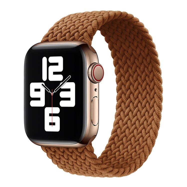 Bracelet de montre en nylon tressé à tour unique pour Apple Watch Series 8&7 41mm / SE 2&6&SE&5&4 40mm / 3&2&1 38mm, pour Apple Watch Series 8&7 41mm,145mm, pour Apple Watch Series 8&7 41mm, 145mm