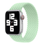 Bracelet de montre en nylon tressé à tour unique pour Apple Watch Series 8&7 41mm / SE 2&6&SE&5&4 40mm / 3&2&1 38mm, pour Apple Watch Series 8&7 41mm,145mm, pour Apple Watch Series 8&7 41mm, 145mm