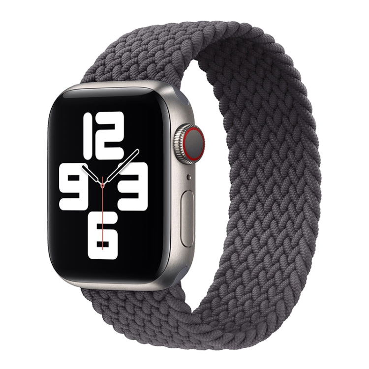 Bracelet de montre en nylon tressé à tour unique pour Apple Watch Series 8&7 41mm / SE 2&6&SE&5&4 40mm / 3&2&1 38mm, pour Apple Watch Series 8&7 41mm,145mm, pour Apple Watch Series 8&7 41mm, 145mm