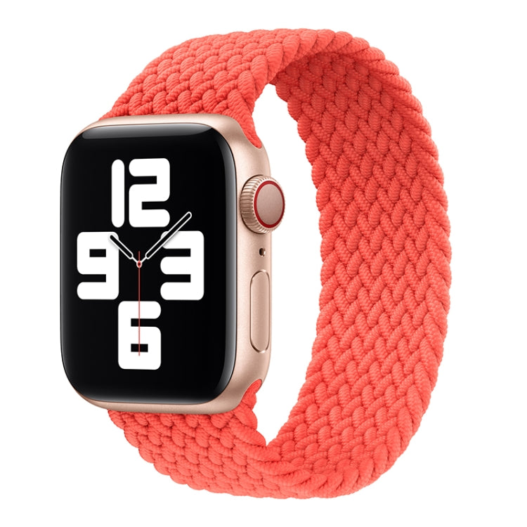 Bracelet de montre en nylon tressé à tour unique pour Apple Watch Series 8&7 41mm / SE 2&6&SE&5&4 40mm / 3&2&1 38mm, pour Apple Watch Series 8&7 41mm,145mm, pour Apple Watch Series 8&7 41mm, 145mm