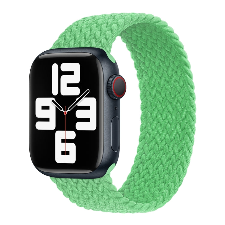 Bracelet de montre en nylon tressé à tour unique pour Apple Watch Series 8&7 41mm / SE 2&6&SE&5&4 40mm / 3&2&1 38mm, pour Apple Watch Series 8&7 41mm,145mm, pour Apple Watch Series 8&7 41mm, 145mm