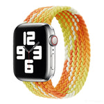 Bracelet de montre en nylon tressé à tour unique pour Apple Watch Series 8&7 41mm / SE 2&6&SE&5&4 40mm / 3&2&1 38mm, pour Apple Watch Series 8&7 41mm,145mm, pour Apple Watch Series 8&7 41mm, 145mm