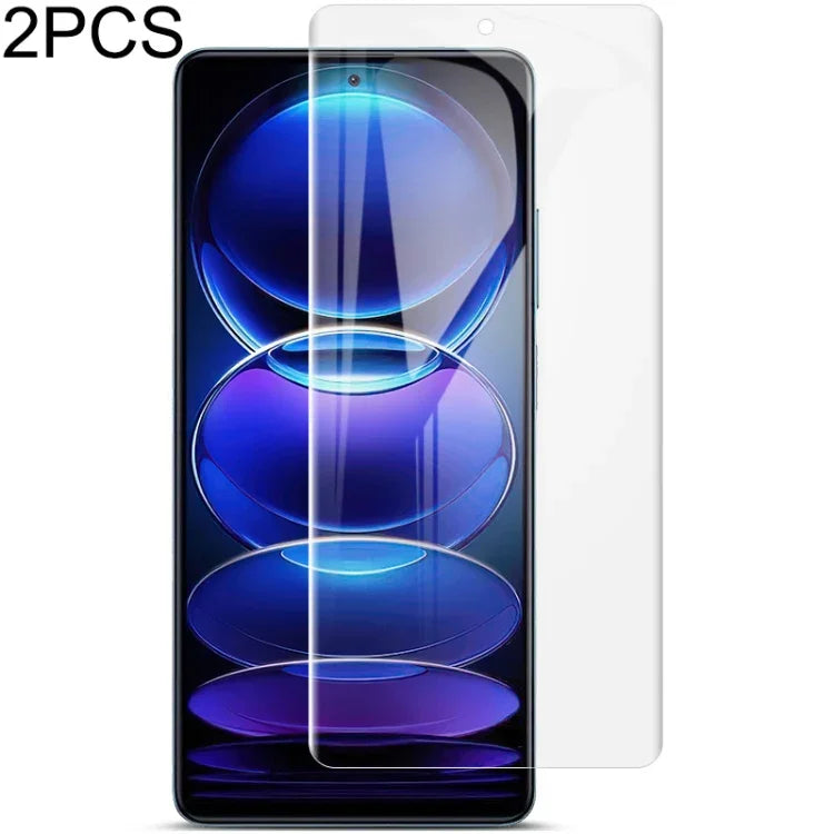 Pour Apple Watch Ultra 3 / 2 / 1 49mm 2pcs film hydrogel incurvé plein écran protecteur avant imak, Pour Xiaomi Redmi Note 12 Pro 5G Chine/Inde, Pour Xiaomi Redmi Note 12 Pro+ 5G Chine/Inde, Pour Google Pixel 7 Pro, Pour Google Pixel 7