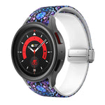 Magnetic Printed Silicone Watch Band, For Samsung Galaxy Watch5