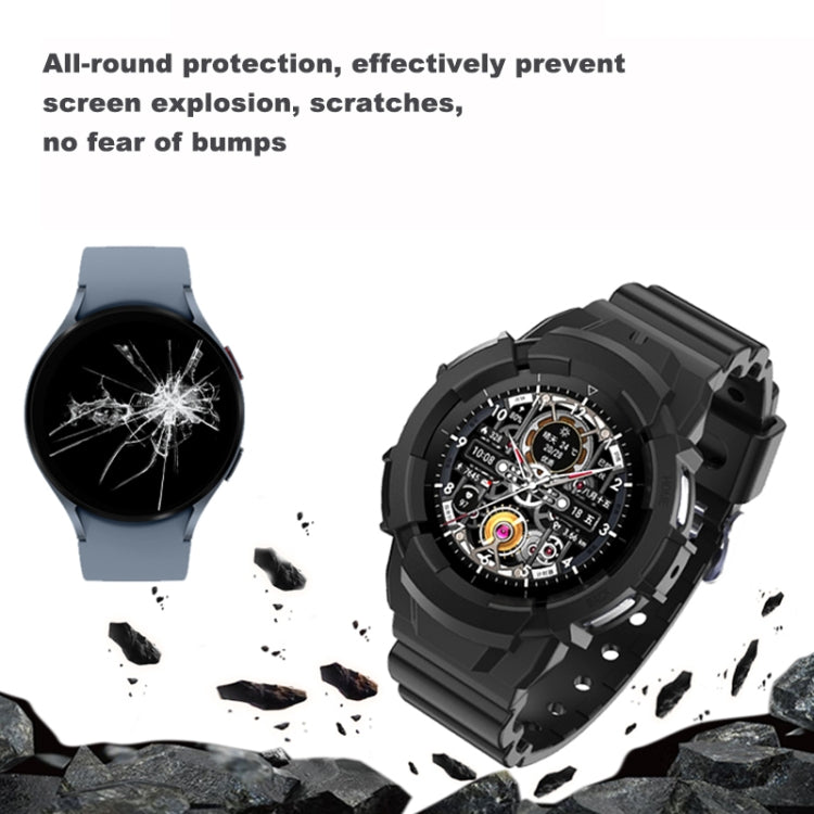 Bracelet Montre Silicone Couleur Unie, Pour Samsung Galaxy Watch5 40mm, Pour Samsung Galaxy Watch5 44mm