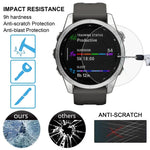 Protection d'écran en verre trempé pour montres connectées Huawei Watch GT 2 42 mm, Garmin Fenix ​​7S, Realme Watch, Amazfit Falcon, Huawei Watch GT 2 42 mm, Huawei Watch GT 3 42 mm, Garmin Forerunner 158, Garmin Instinct Crossover…