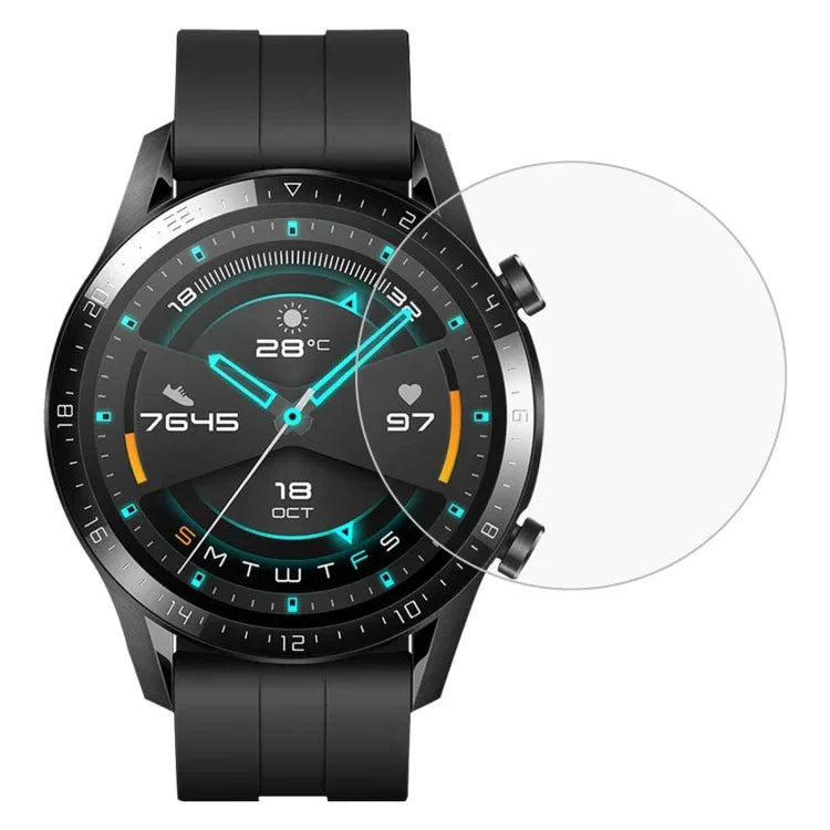 Protection d'écran en verre trempé pour montres connectées Huawei Watch GT 2 42 mm, Garmin Fenix ​​7S, Realme Watch, Amazfit Falcon, Huawei Watch GT 2 42 mm, Huawei Watch GT 3 42 mm, Garmin Forerunner 158, Garmin Instinct Crossover…