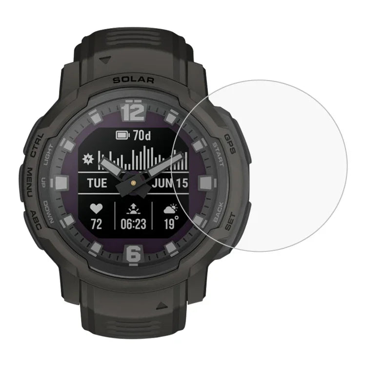 Protection d'écran en verre trempé pour montres connectées Huawei Watch GT 2 42 mm, Garmin Fenix ​​7S, Realme Watch, Amazfit Falcon, Huawei Watch GT 2 42 mm, Huawei Watch GT 3 42 mm, Garmin Forerunner 158, Garmin Instinct Crossover…