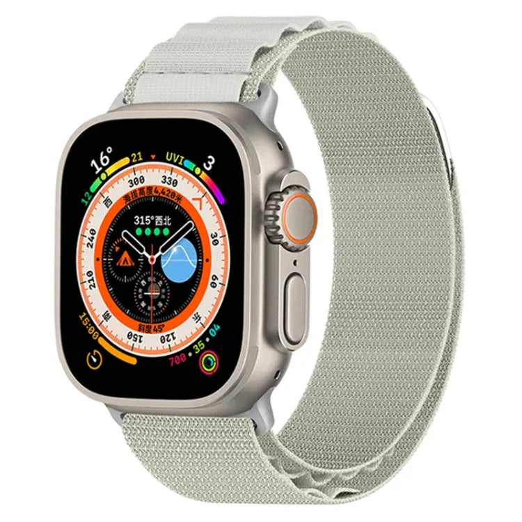Bracelet de montre en nylon, Pour Apple Watch Ultra 49 mm / Series 8&7 45 mm, Pour Apple Watch Series 8&7 41 mm / SE 2&6&SE&5&4 40 mm