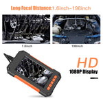Endoscope industriel portable étanche HD P40 8mm à écran vertical intégré, 2m, 5m, 10m
