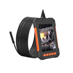 Endoscope industriel portable étanche HD P40 8mm à écran vertical intégré, 2m, 5m, 10m