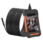 Endoscope industriel portable étanche HD P40 8mm à écran vertical intégré, 2m, 5m, 10m