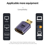 Adaptateur HDMI 2.1 8K vers Micro HDMI, D8K-01, D8K-02, D8K-03, D8K-04, D8K-05, C8K-01, C8K-02, C8K-03, C8K-04, C8K-05, C8K-06, C8K-07