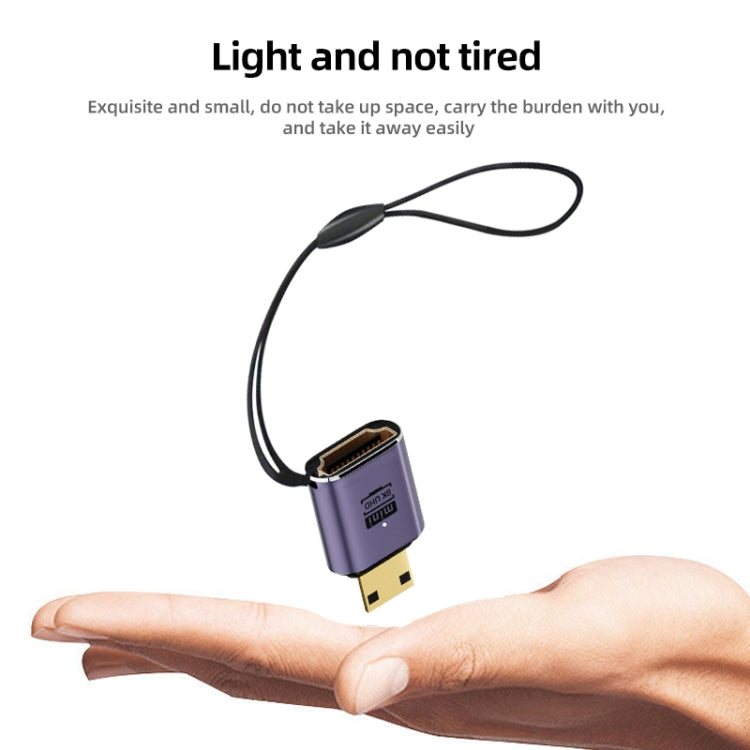Adaptateur HDMI 2.1 8K vers Micro HDMI, D8K-01, D8K-02, D8K-03, D8K-04, D8K-05, C8K-01, C8K-02, C8K-03, C8K-04, C8K-05, C8K-06, C8K-07