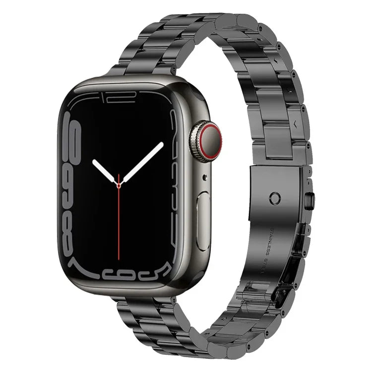 Bracelet de montre en acier inoxydable à petite taille, pour Apple Watch Ultra 49 mm / Series 8&7 45 mm, pour Apple Watch Series 8&7 41 mm / SE 2&6&SE&5&4 40 mm