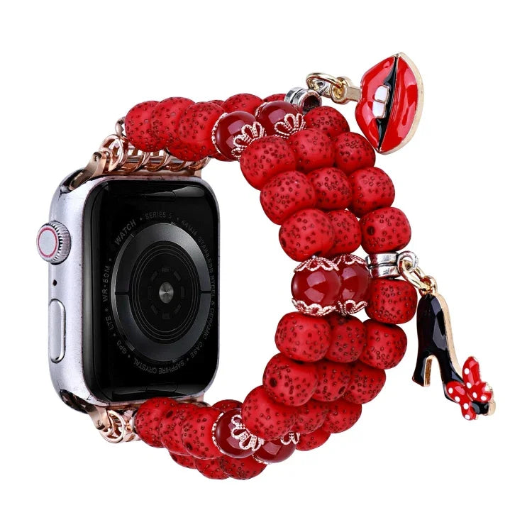 Bracelet de montre Bodhi Beads, pour Apple Watch Ultra 49 mm / Series 8&7 45 mm, pour Apple Watch Series 8&7 41 mm