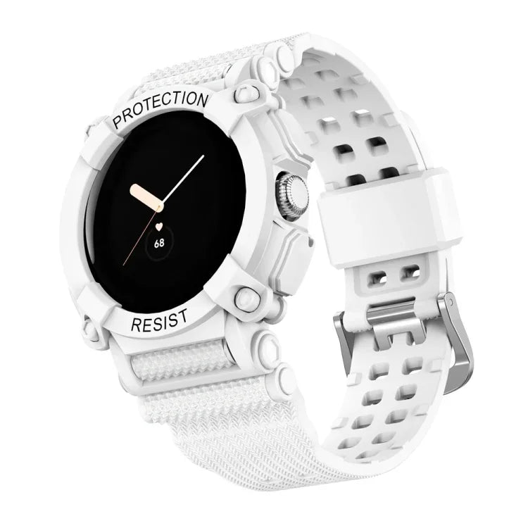 Bracelet de montre intégré trois-preuves de couleur unie, pour Google Pixel Watch