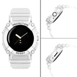 Bracelet de montre intégré trois-preuves de couleur unie, pour Google Pixel Watch
