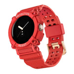 Bracelet de montre intégré trois-preuves de couleur unie, pour Google Pixel Watch