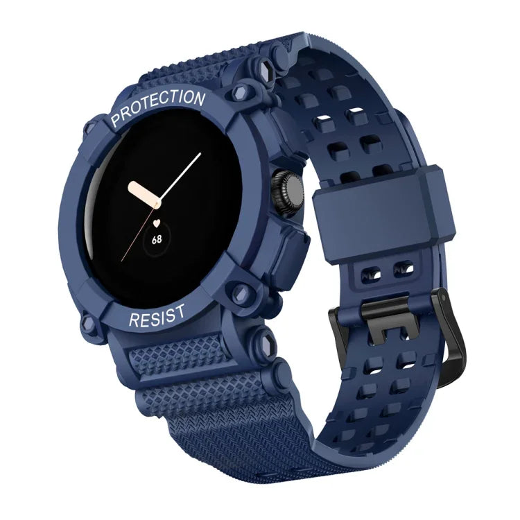 Bracelet de montre intégré trois-preuves de couleur unie, pour Google Pixel Watch