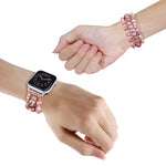 Bracelet de montre simple avec perles de Bodhi, pour Apple Watch Ultra 49 mm / Series 8&7 45 mm, pour Apple Watch Series 8&7 41 mm