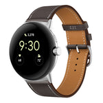 Bracelet de montre en cuir véritable, pour Google Pixel Watch 4 / 3 / 2 / 1 41mm