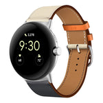 Bracelet de montre en cuir véritable, pour Google Pixel Watch 4 / 3 / 2 / 1 41mm