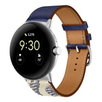 Bracelet de montre en cuir véritable, pour Google Pixel Watch 4 / 3 / 2 / 1 41mm