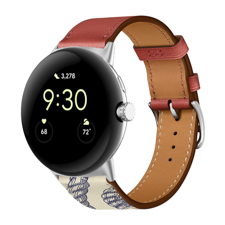 Bracelet de montre en cuir véritable, pour Google Pixel Watch 4 / 3 / 2 / 1 41mm