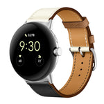 Bracelet de montre en cuir véritable, pour Google Pixel Watch 4 / 3 / 2 / 1 41mm