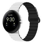 Bracelet de montre en silicone magnétique avec boucle inversée, pour Google Pixel Watch 4 / 3 / 2 / 1 41mm