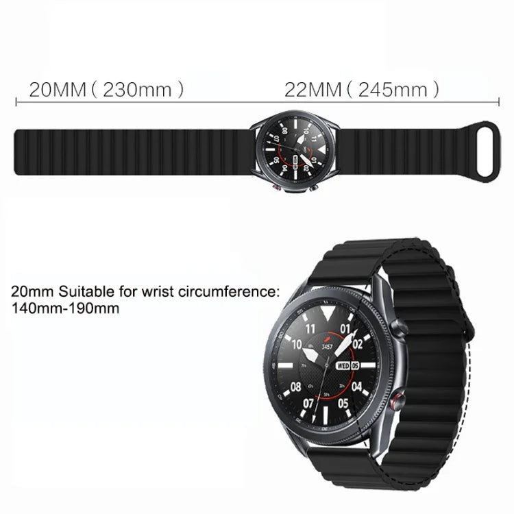 Bracelet de montre en silicone magnétique avec boucle inversée, pour Google Pixel Watch 4 / 3 / 2 / 1 41mm