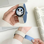 Bracelet de montre en silicone magnétique avec boucle inversée, pour Google Pixel Watch 4 / 3 / 2 / 1 41mm