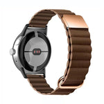 Bracelet de Montre en Cuir Véritable Magnétique à Boucle Inversée, Pour Google Pixel Watch 4 / 3 / 2 / 1 41mm