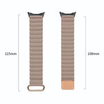 Bracelet de Montre en Cuir Véritable Magnétique à Boucle Inversée, Pour Google Pixel Watch 4 / 3 / 2 / 1 41mm