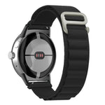Bracelet de montre en nylon noir avec connecteur, pour Google Pixel Watch 4 / 3 / 2 / 1 41mm