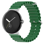 Bracelet de montre en silicone Ocean, pour Google Pixel Watch 4 / 3 / 2 / 1 41mm