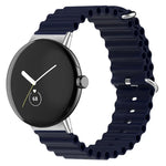 Bracelet de montre en silicone Ocean, pour Google Pixel Watch 4 / 3 / 2 / 1 41mm