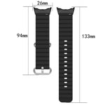 Bracelet de montre en silicone Ocean, pour Google Pixel Watch 4 / 3 / 2 / 1 41mm